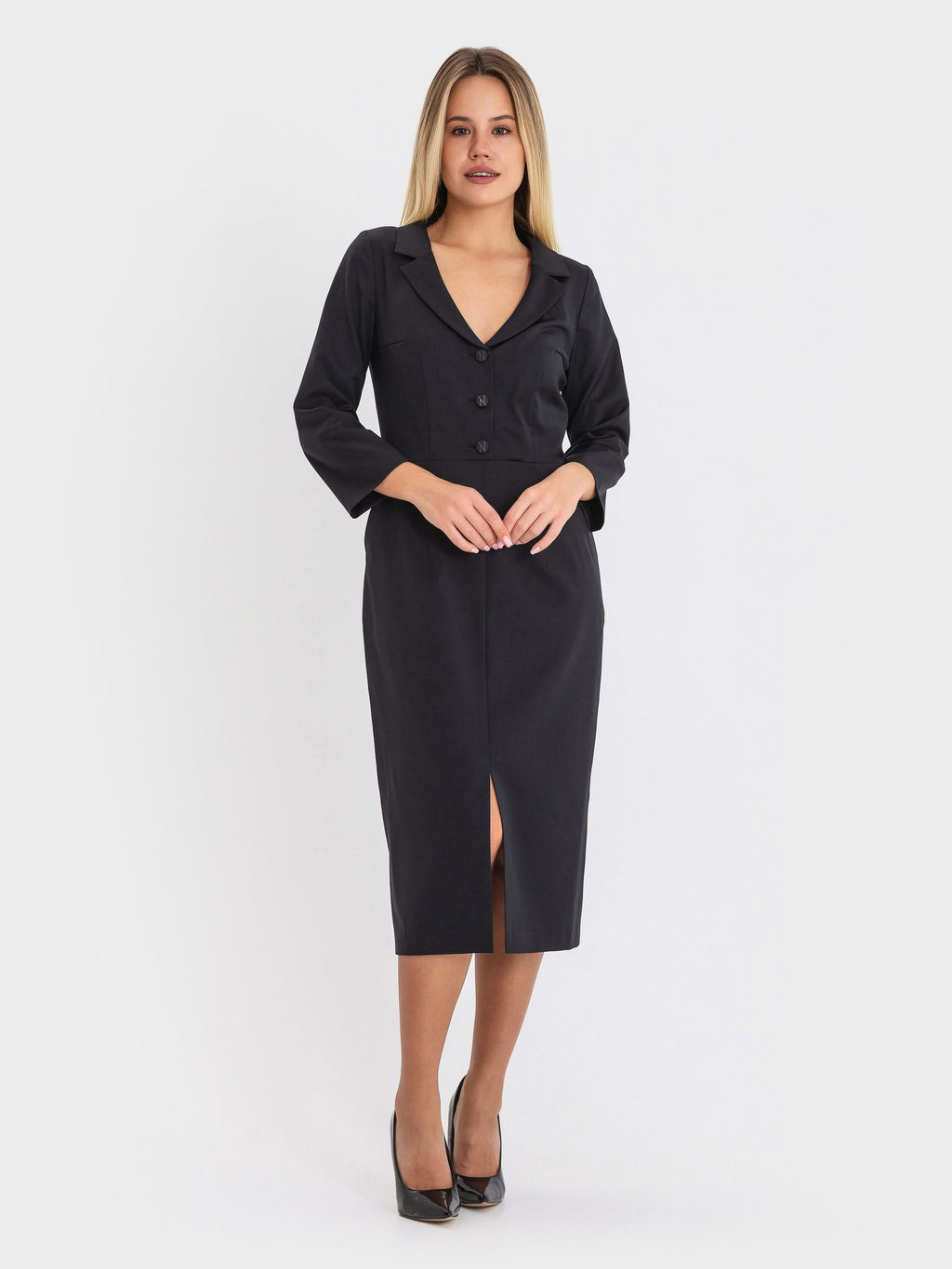 dress made of natural wool