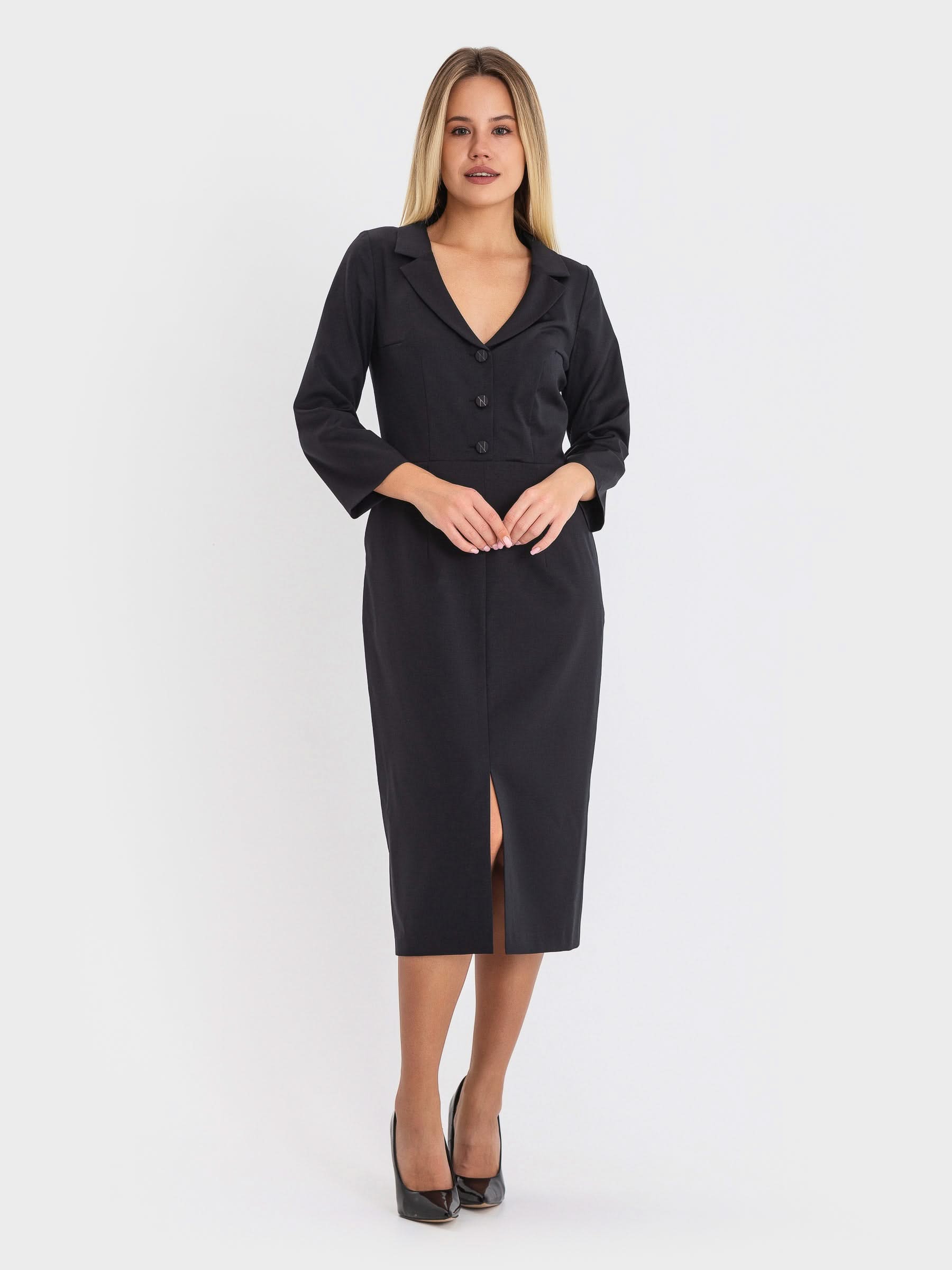 dress made of natural wool
