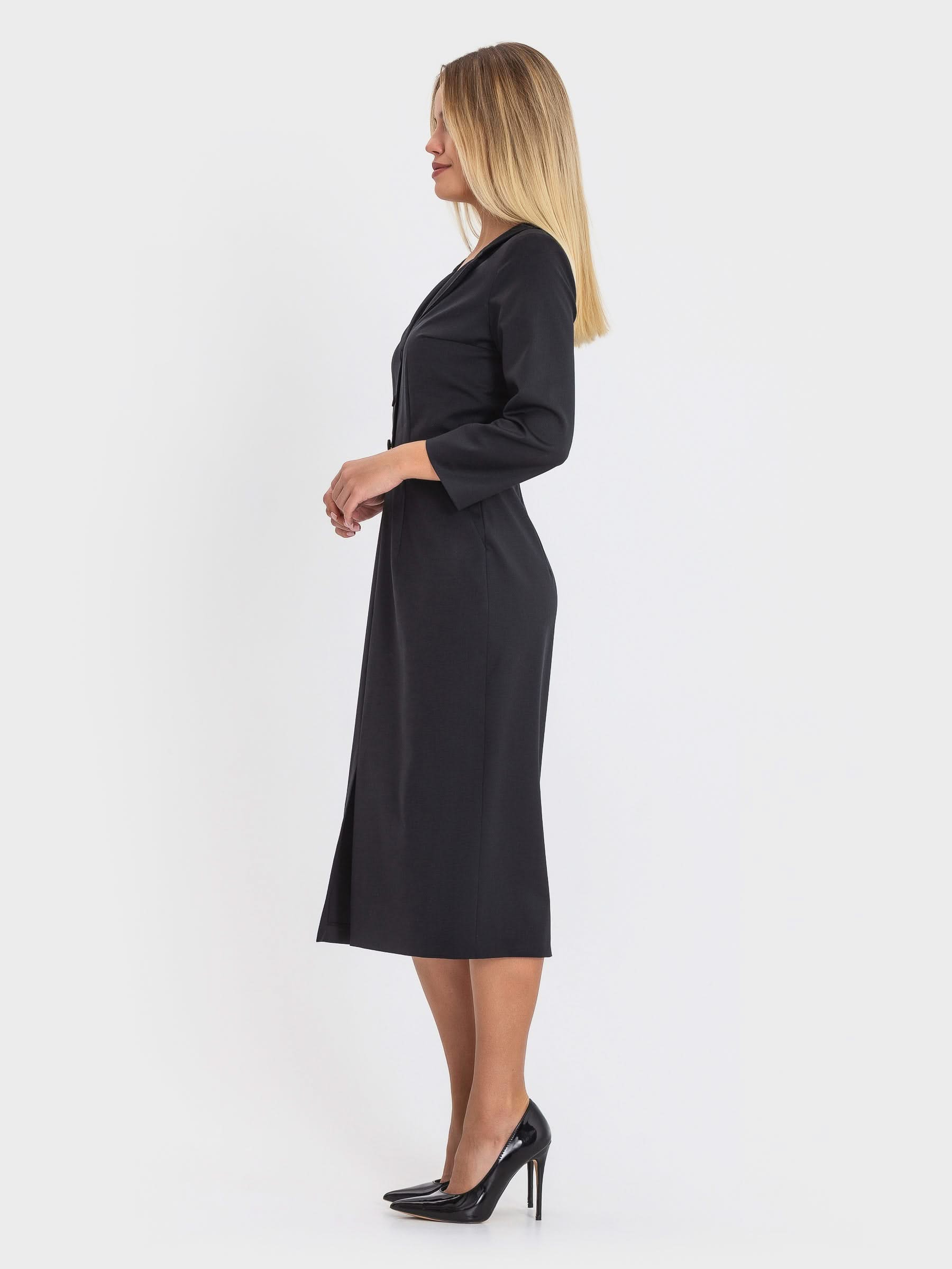dress made of natural wool