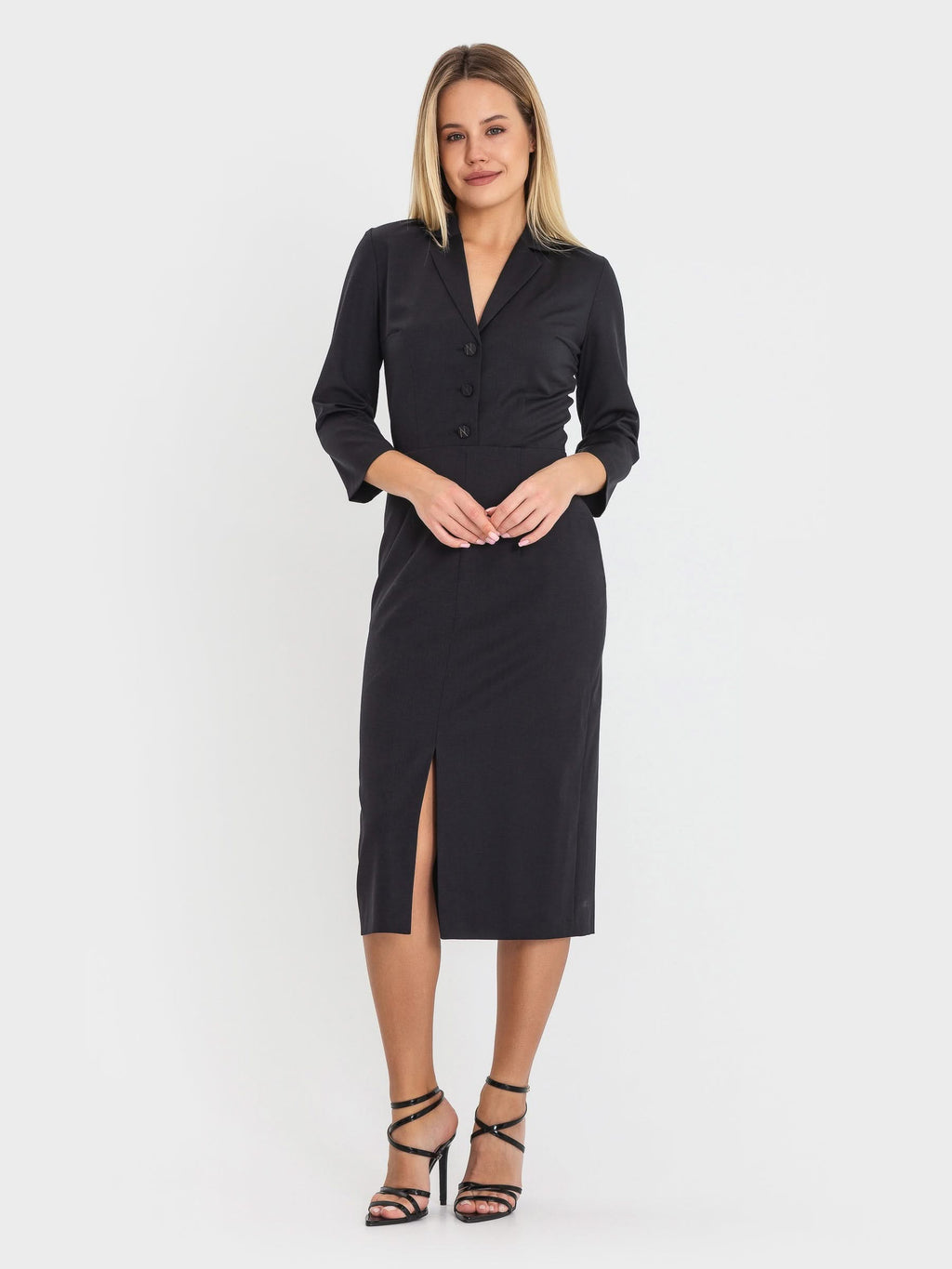 dress made of natural wool