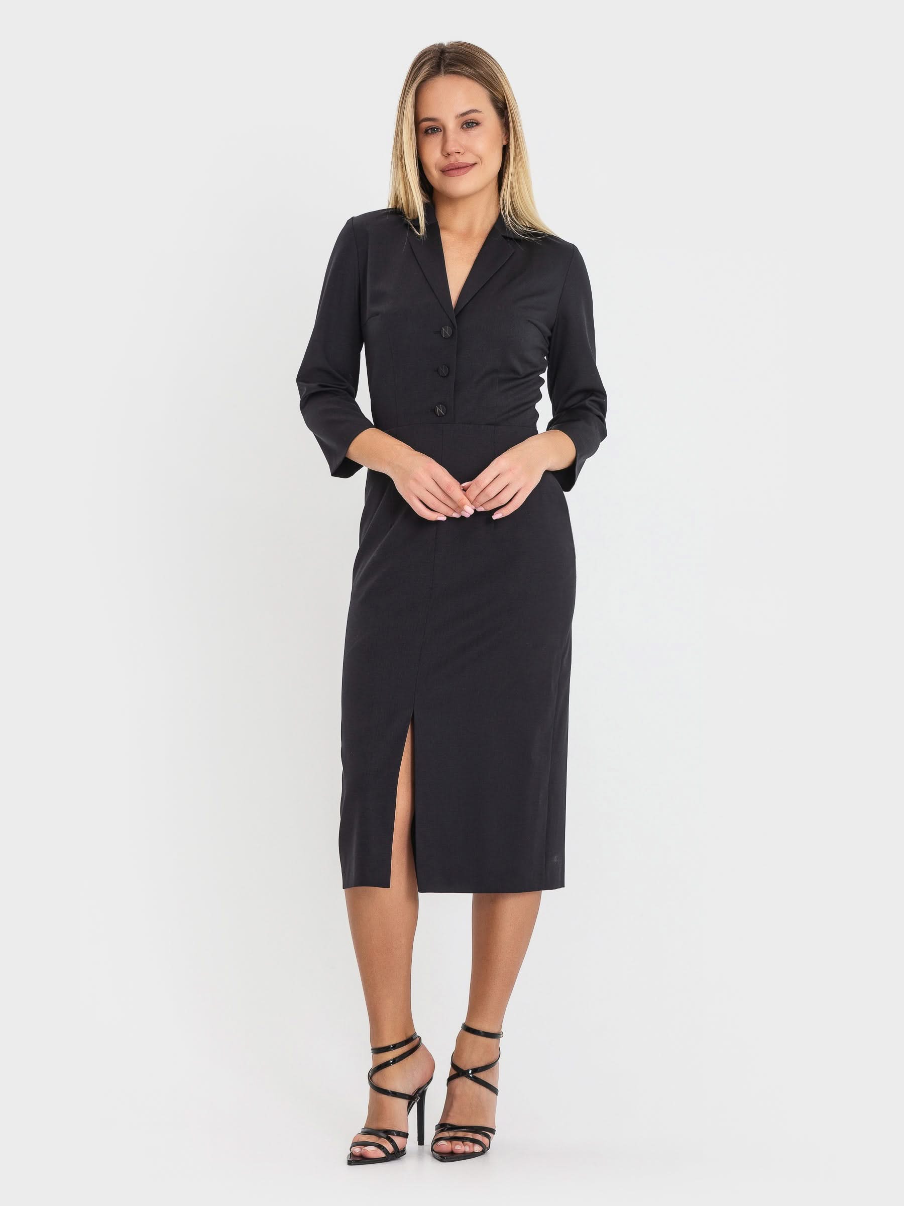 dress made of natural wool