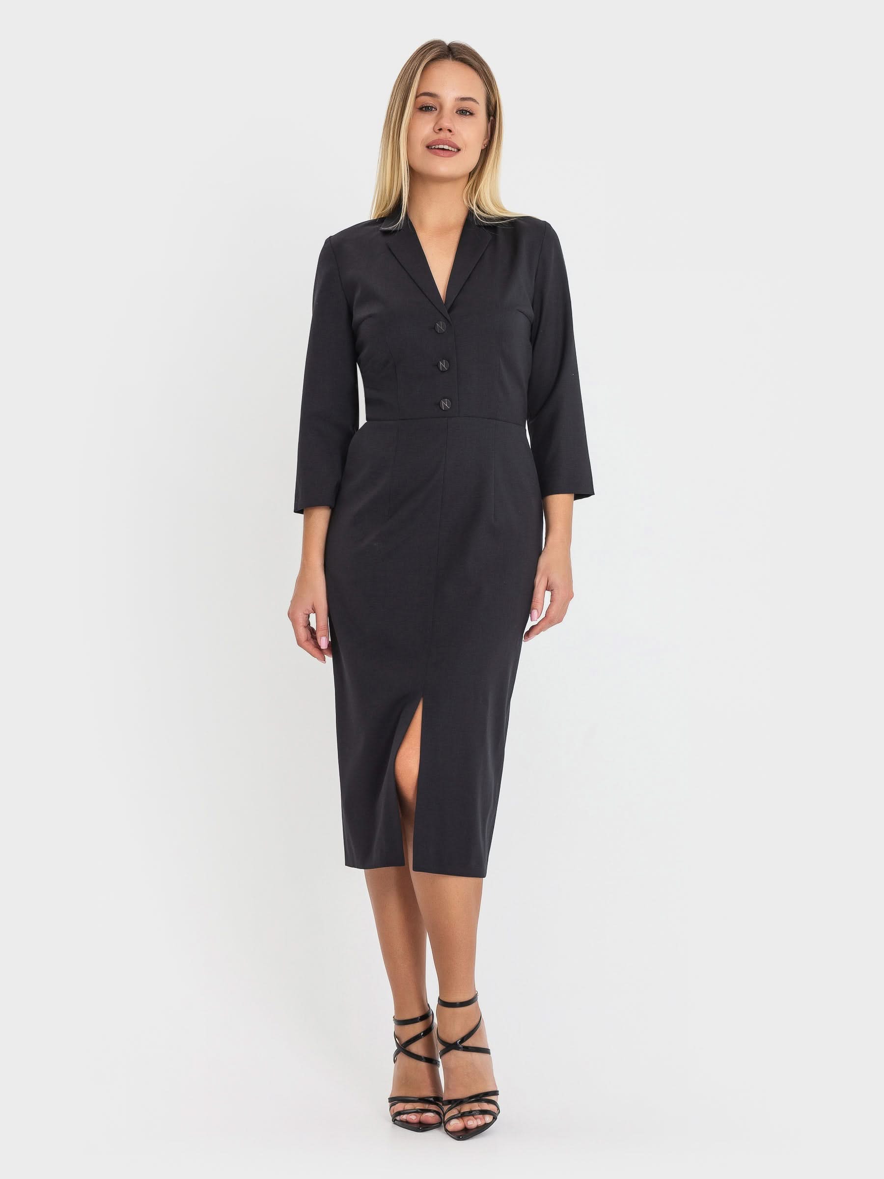 dress made of natural wool