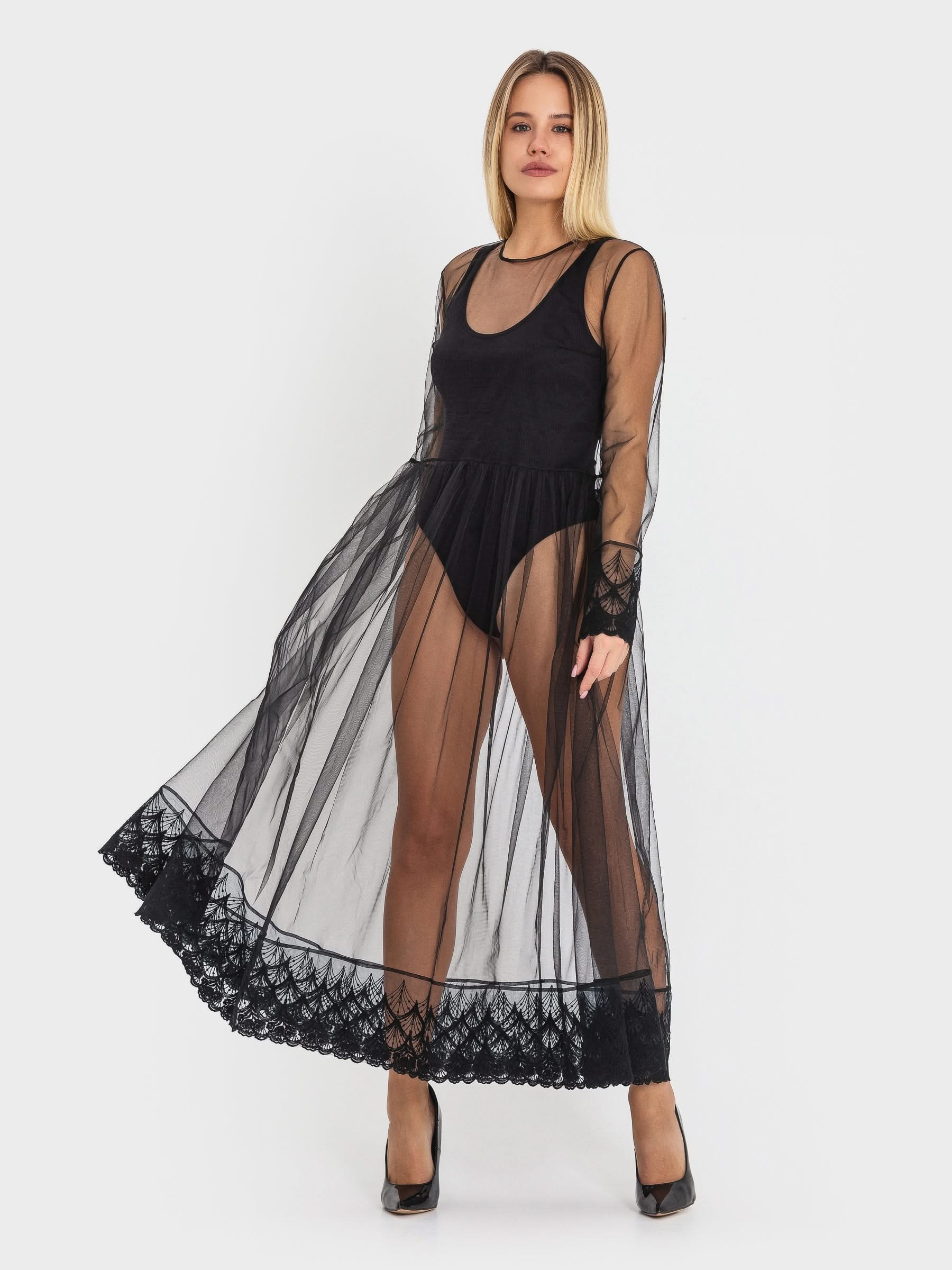 dress made of tulle