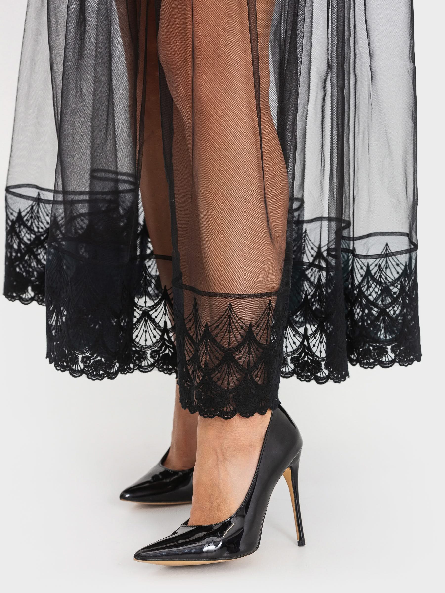 dress made of tulle