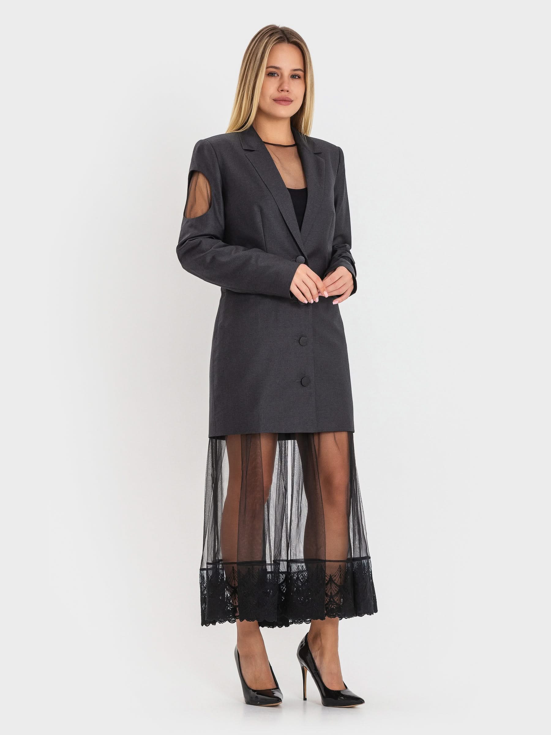 jacket with cutouts