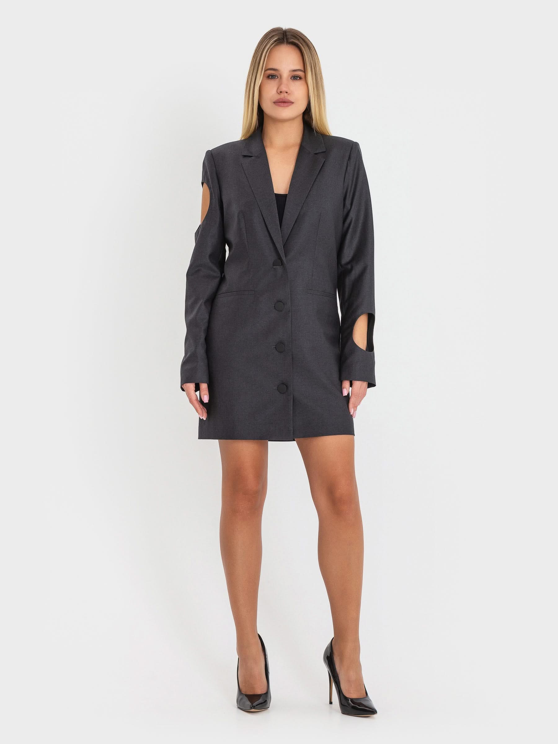 jacket with cutouts